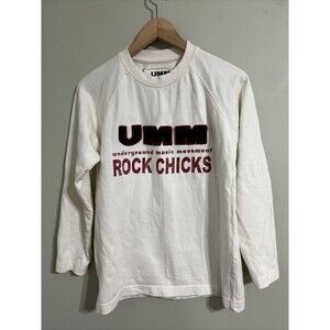 Vintage UMM Underground Music Movement rock chicks Mens size Small T Shirt
